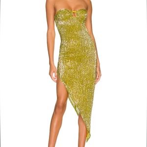 Mackenzie Midi Dress in Limoncello Camila Coelho